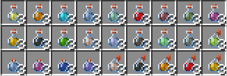 Stacked potions