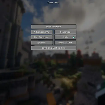Pause Menu