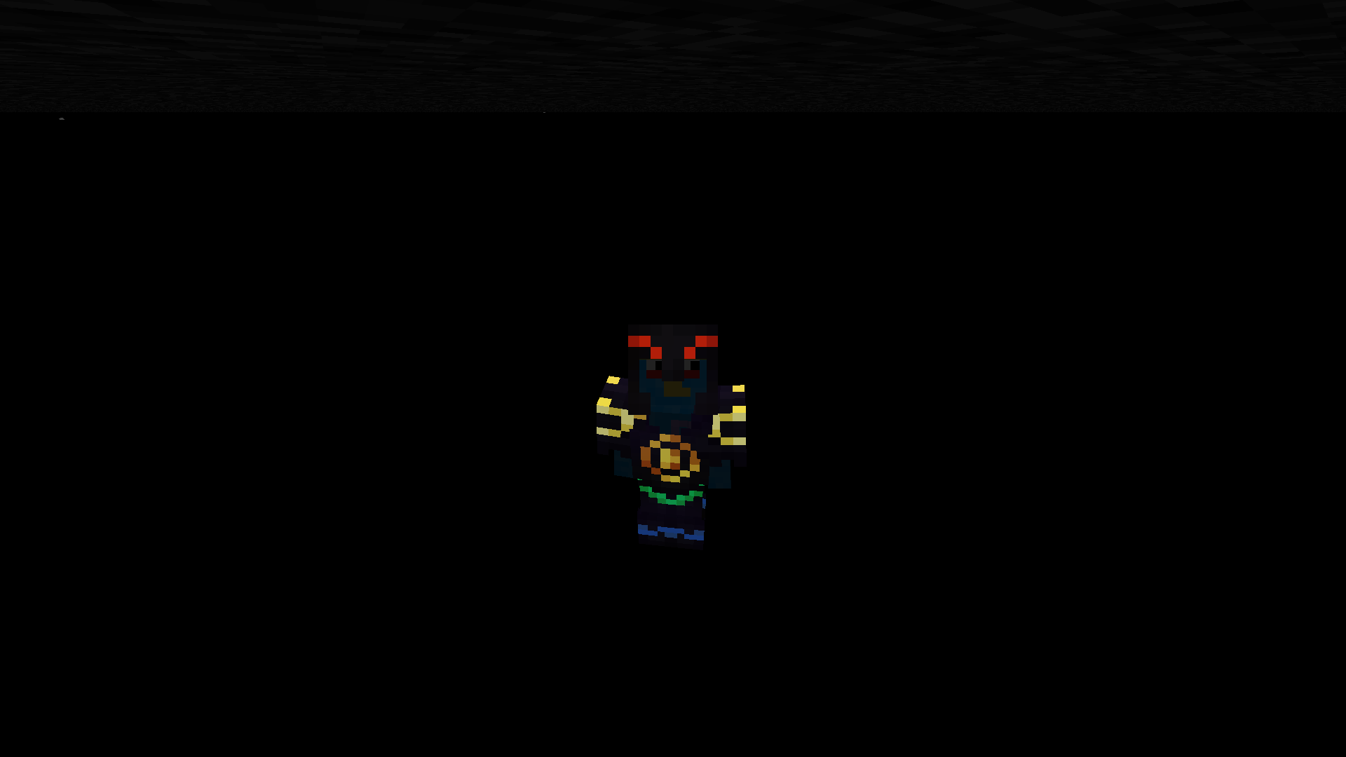 Another example image of trim glowing in the dark