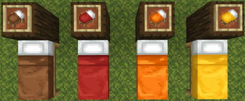 Brown, Red, Orange, and Yellow Beds