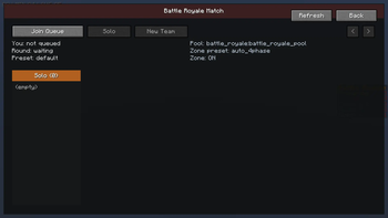 battle royale queue