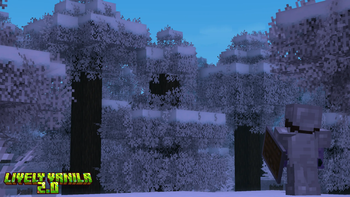 Snowy forest