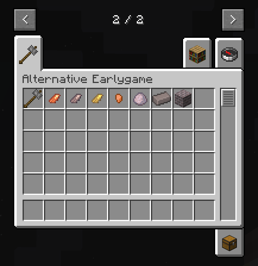 Creative tab