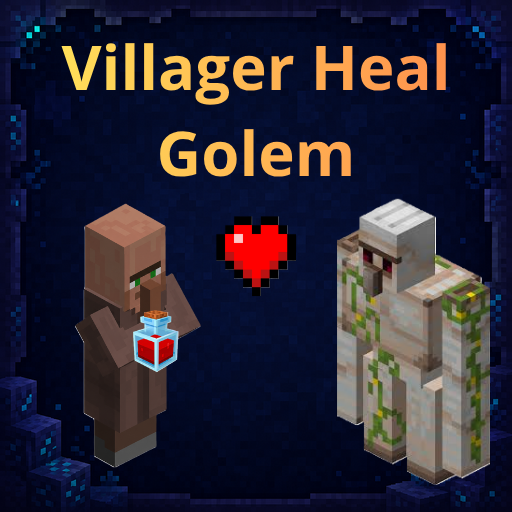 Villager Heal Golem