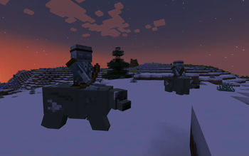 Snow Rider and Undead Polar Bear