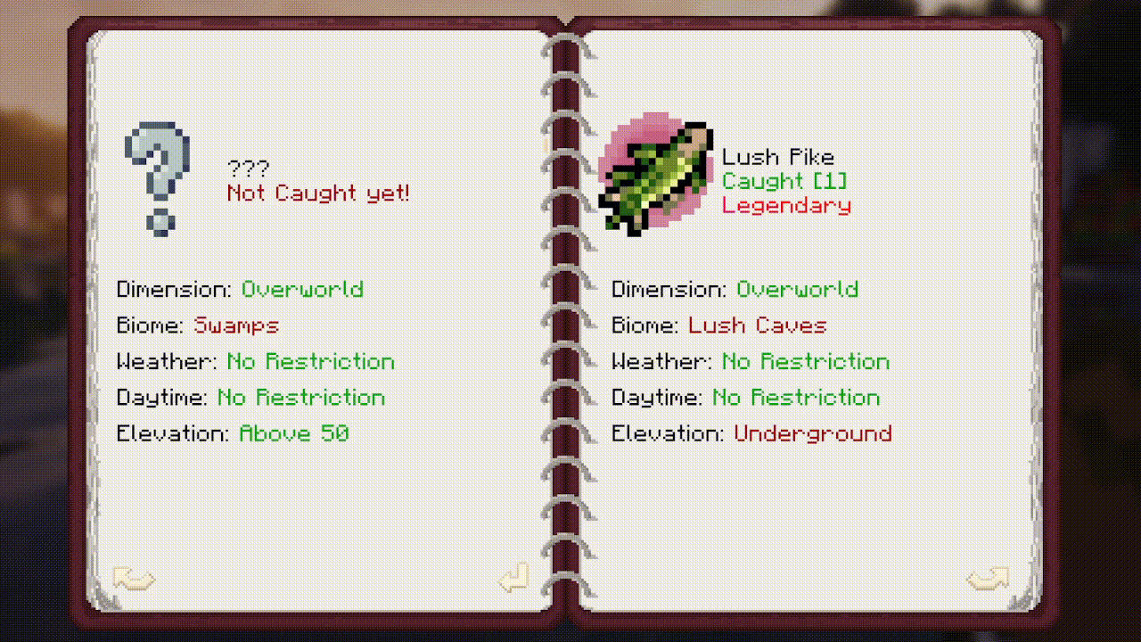 Legendary Fish Entry