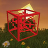 Red cobweb outline 图标