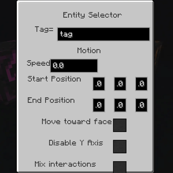 Entity Mover GUI