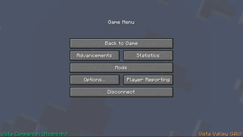 Pause Menu