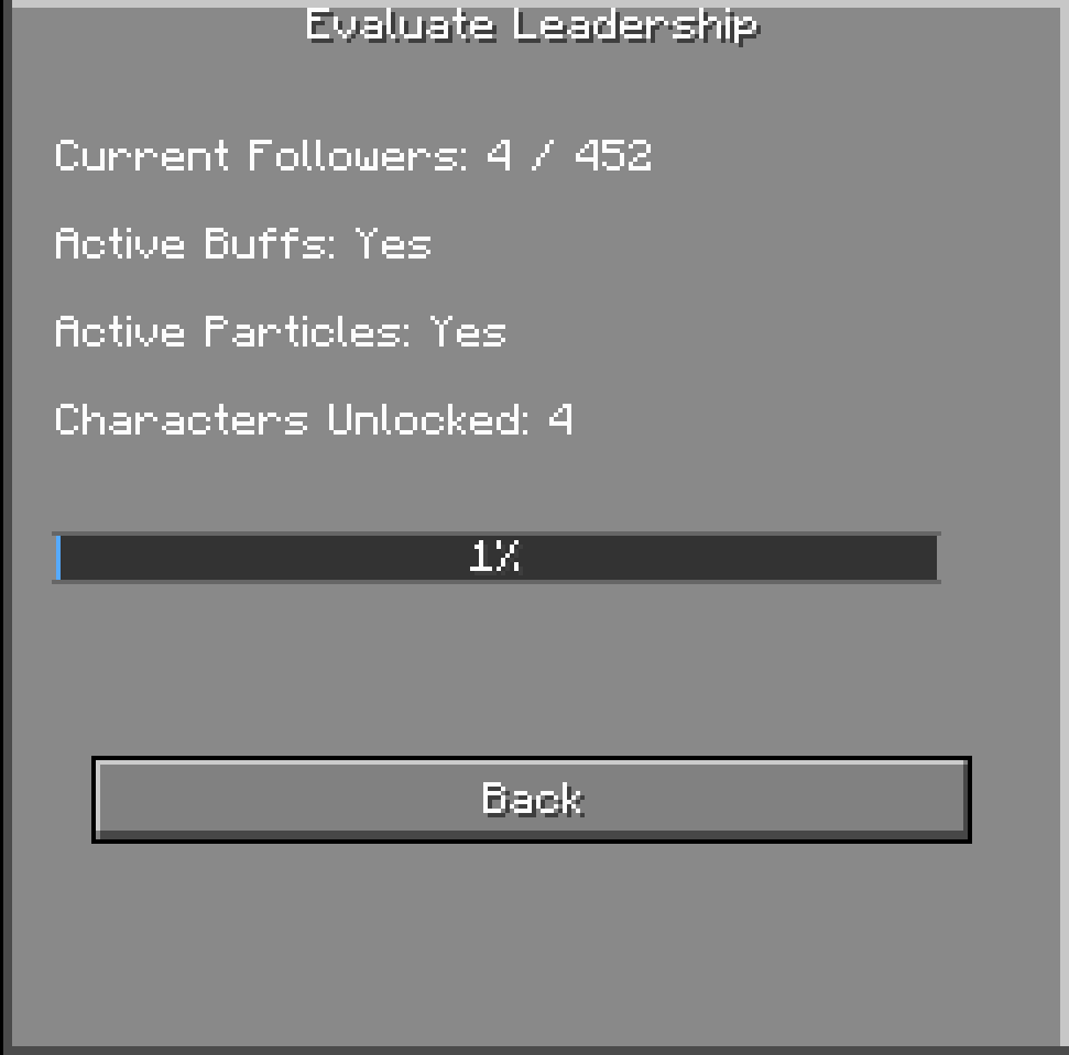 Leader Menu 1