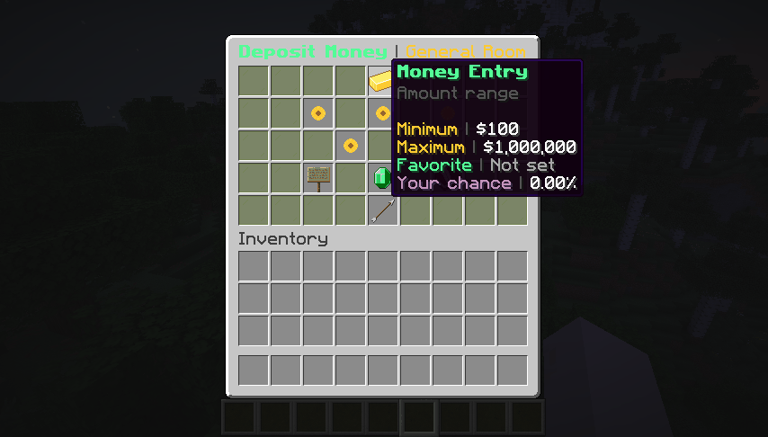 Money Deposit