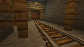 Example - Rail in Mineshaft