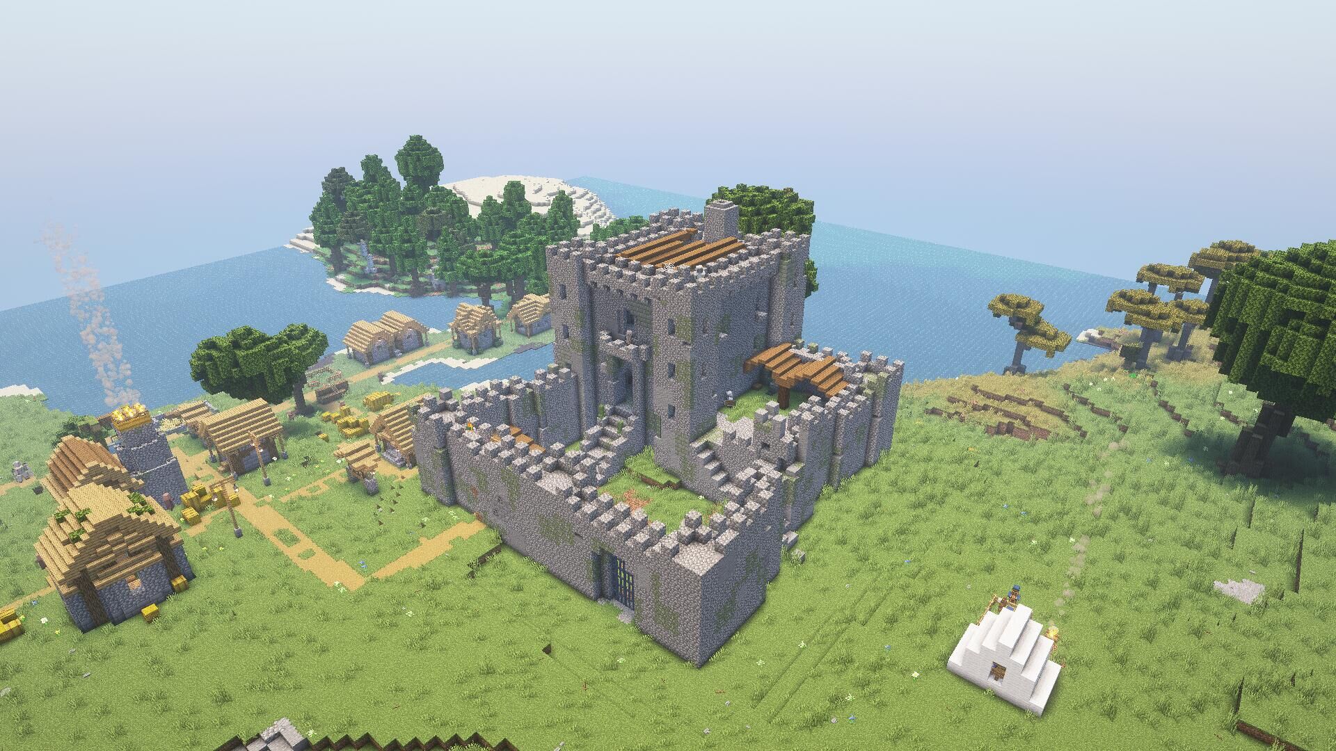 Camps. Castles. Carriages. Minecraft Data Pack