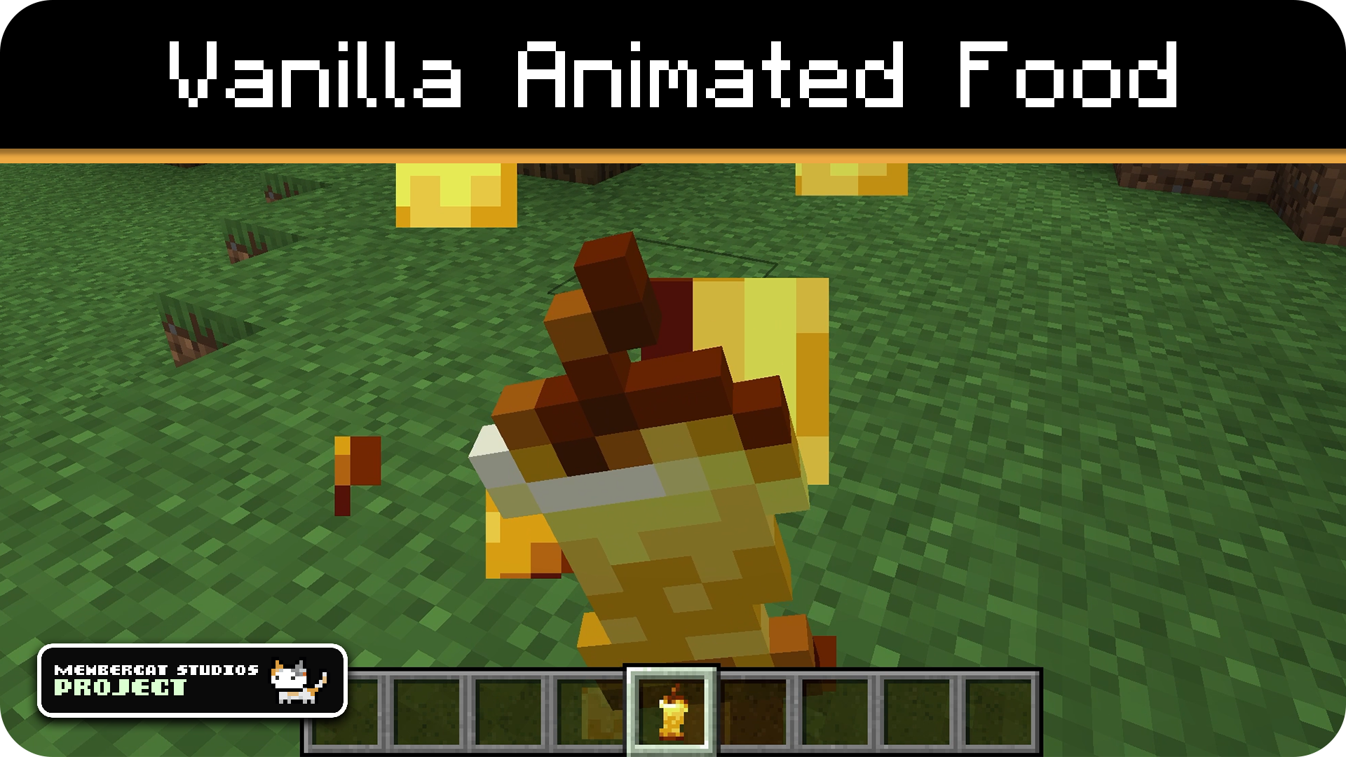 Vanilla Animated Food