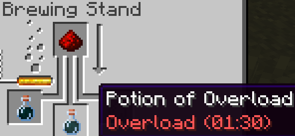 Craft of Potion of Overload 4:00