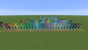 All trims based on where they fit in the rainbow
