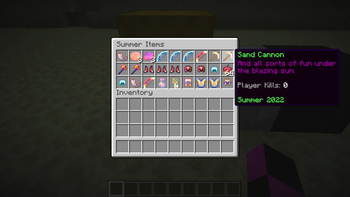 Seasonal Items in a Shulker Box With Newwind Pack