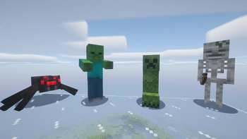 All mobs from version 1.0