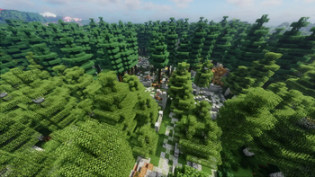 A city destroyed