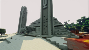 INSANE desert temple!