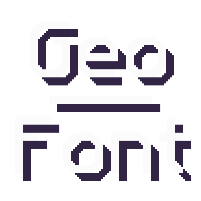Geometric Font