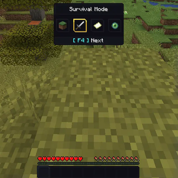 Hotbar & Gamemode Switcher