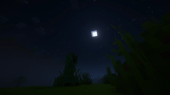 moon with creeper