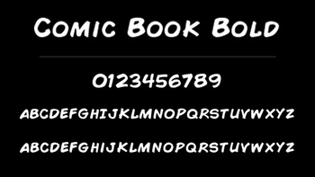 Comic Book Bold Font
