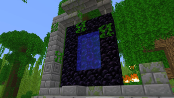 In game view 