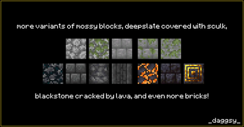 More stone blocks