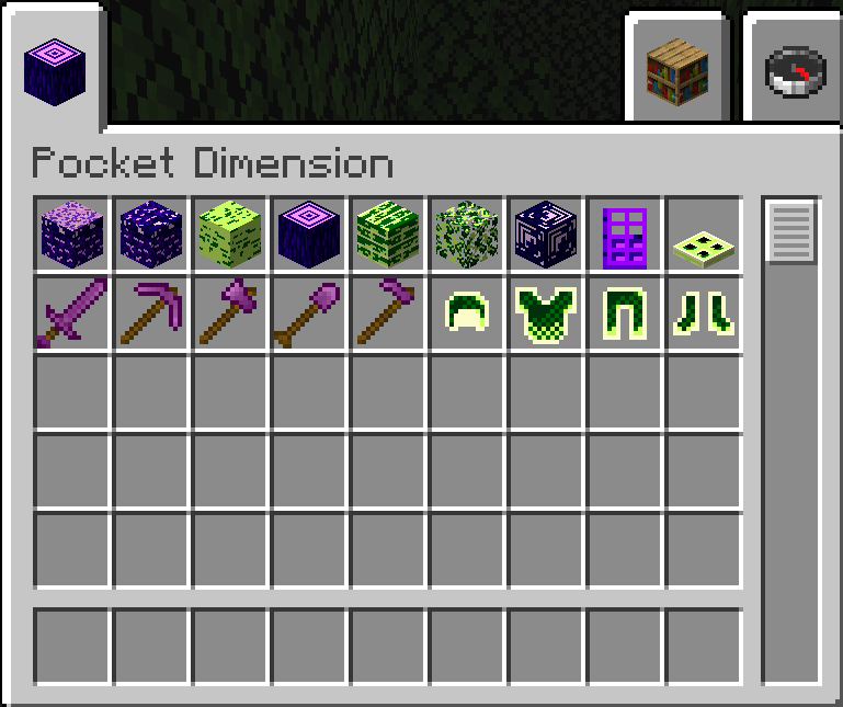 Pocket Dimension Items