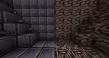 Netherite block & ingot / Ancient debris & scrap