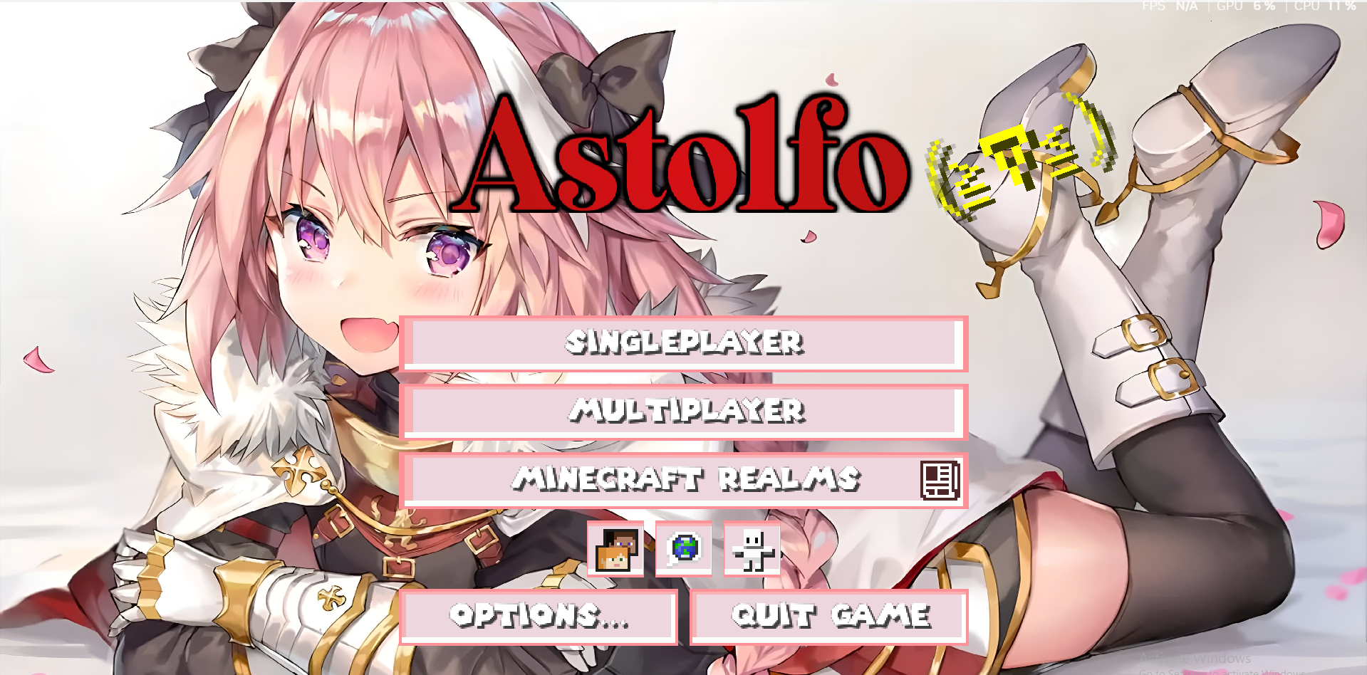 Menu Screen