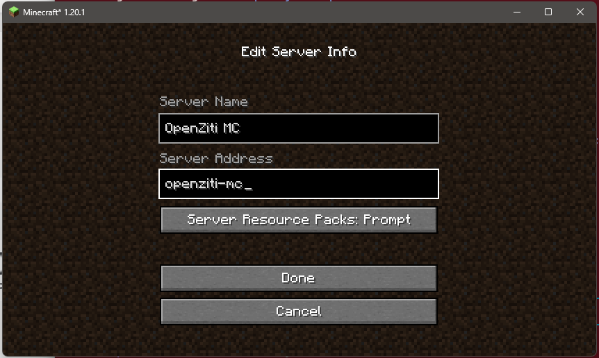 Add Server