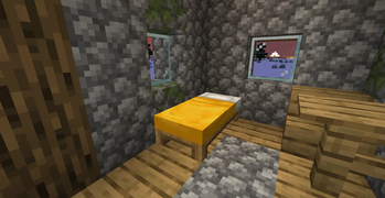 sleeping area