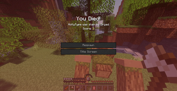 Killed by Dryad