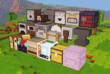 Blocks with changed UI.