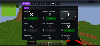 Mod menu