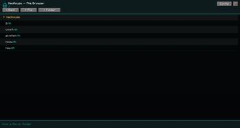 Folder explorer
