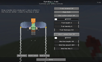 Windlines menu