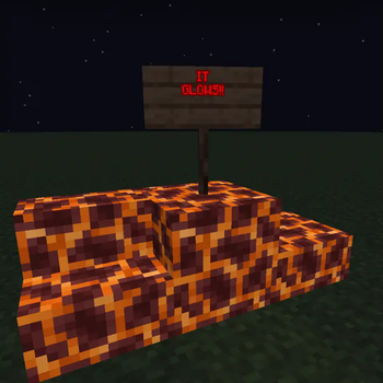 Magma Blocks GLOW!
