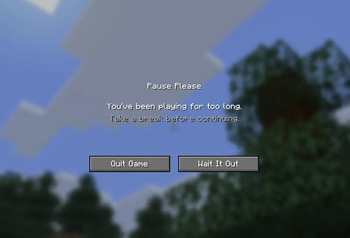 Forced Break Screen