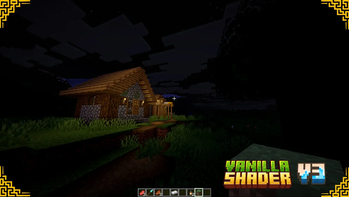 V3 House at Night