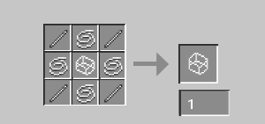 Iron Frame/Stick recipes