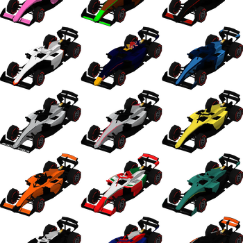F2-style 2026 Liveries