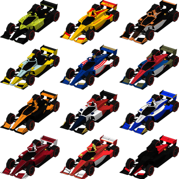 IndyCar-style 2026 Liveries