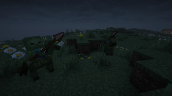 Baby zombie horse