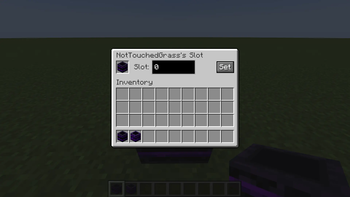 Player Slot Storage GUI