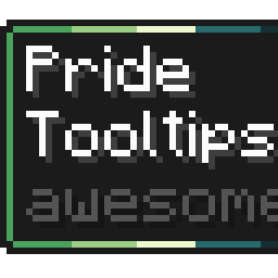 Aromantic Spectrum Pride Flag Tooltip (Frame-only 5-Color)