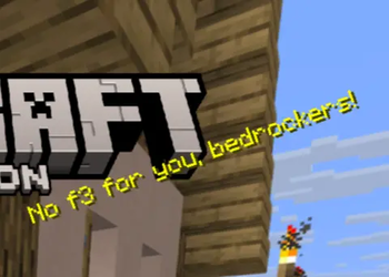 No f3 for you, bedrockers!
